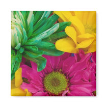 Cheerful Flowers Magnet