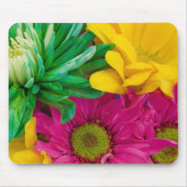 Cheerful Flowers Mousepad mousepads