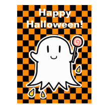Cheerful Ghost Postcards