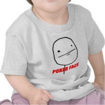 Cheerful poker face tshirt