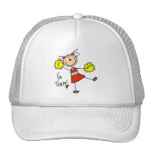Cheering Go Team Tshirts and Gifts Mesh Hat