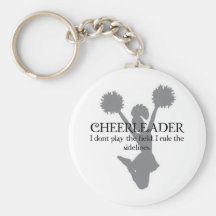 Cheerleader2 keychain