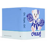 Cheerleader Bear Binder