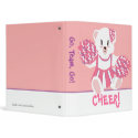Cheerleader Bear Binder by Customizables Cheerleader Bear Binder
