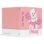Cheerleader Bear Binder