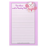 Cheerleader Bear Stationery
