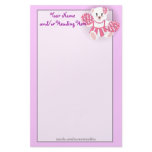Cheerleader Bear Stationery
