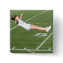 Cheerleader button