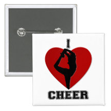 Cheerleader button