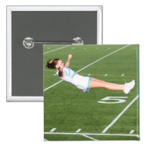 Cheerleader button