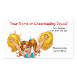 Cheerleader Cheerleading Business Customizable Business Card