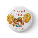 Cheerleader Cheerleading Customizable Button