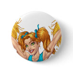 Cheerleader Cheerleading Customizable Stuff Pinback Buttons