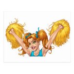 Cheerleader Cheerleading Customizable Stuff Post Cards