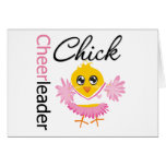 Cheerleader Chick Greeting Cards
