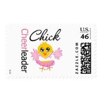 Cheerleader Chick postage