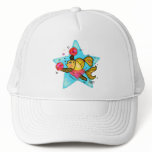 Cheerleader Fish cute funny sparky comics Cheer Hat
