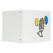 cheerleader football 3 ring binders