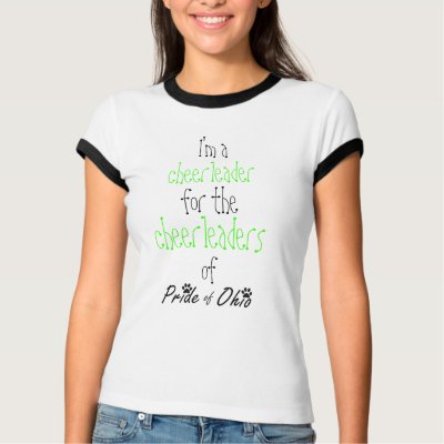 Cheerleader for the Cheerleaders T Shirts by pridecheer