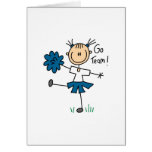 Cheerleader Go Team Card