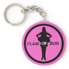 Cheerleader Graduation Class of 2011 Keychain 3 keychain