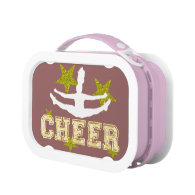 Cheerleader gymnast lunchboxes