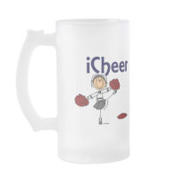 Cheerleader I Cheer Stick Figure mugs by stickfiguretown Cheerleader I Cheer Stick Figure mugs