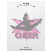 Cheerleader Letterhead Design