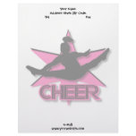Cheerleader letterhead