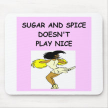cheerleader mouse pad