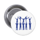 Cheerleader Pinback Buttons