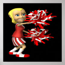 Cheerleader Poster
