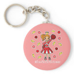 Cheerleader Princess keychains