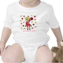 Cheerleader Princess T Shirts