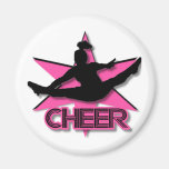 Cheerleader Refrigerator Magnet