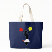 Cheerleader Silhouette Bags