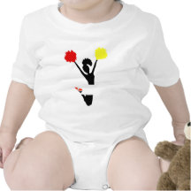 Cheerleader Silhouette T-shirts