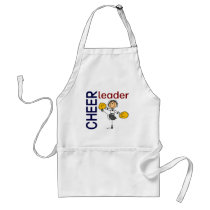 Cheerleader Stick Figure aprons