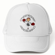 Cheerleader Stick Figure hats