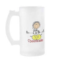 Cheerleader Stick Figure mugs by stickfiguretown Cheerleader Stick Figure mugs