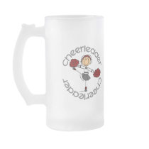 Cheerleader Stick Figure mugs by stickfiguretown Cheerleader Stick Figure mugs