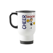 Cheerleader Stick Figure mugs by stickfiguretown Cheerleader Stick Figure mugs