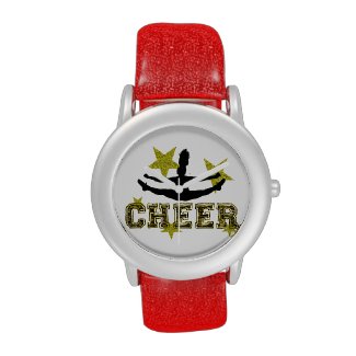 Cheerleader toe touch watches