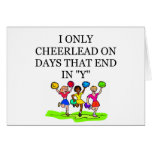 cheerleaders cards