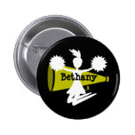Cheerleader's Flair Buttons