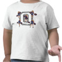 Cheerleaders for Obama, School Jersey Letter O t-shirts