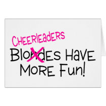 Cheerleaders Have More Fun Card