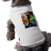 Cheerleaders in a Colorburst Pet Tee