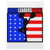 Cheerleaders Rock! Flyer Design
