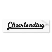Cheerleading Bumper Stickers